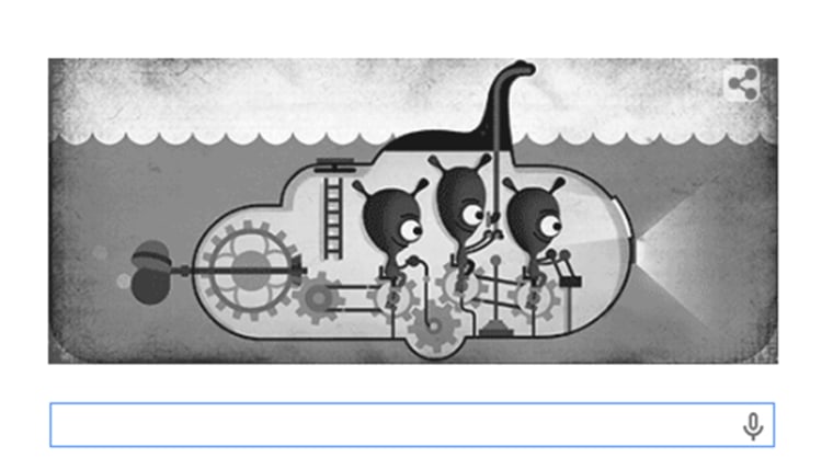 Google loch ness celebration