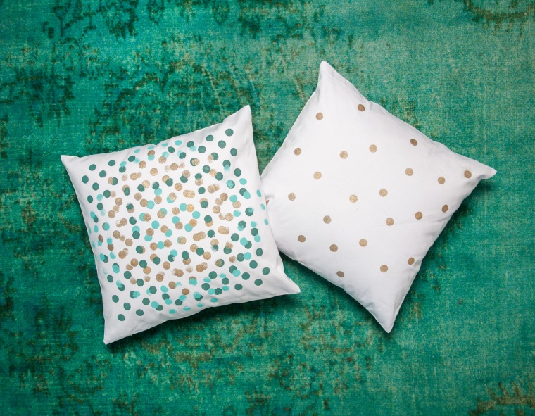 Accent pillows can add pizzazz to your home decor