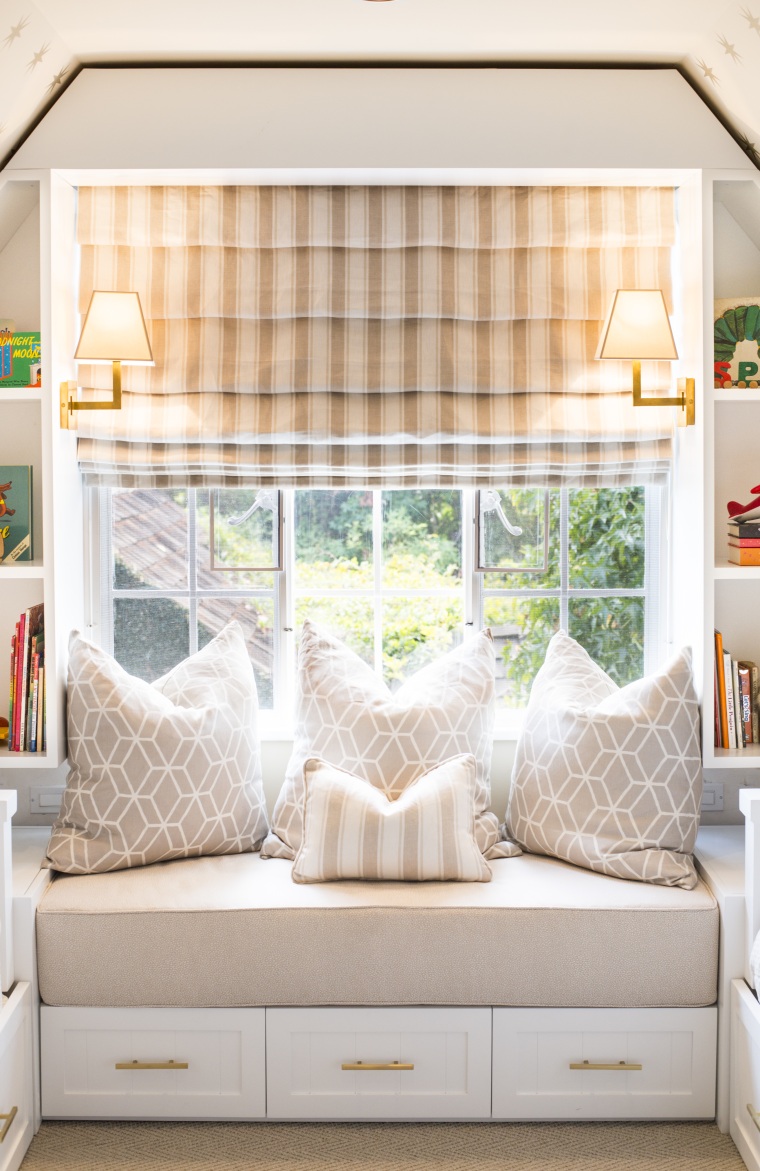 See this dated attic flipped into a charming playroom