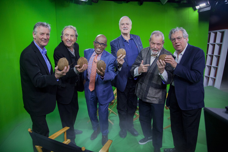 Al Roker and the Monty Python troupe.