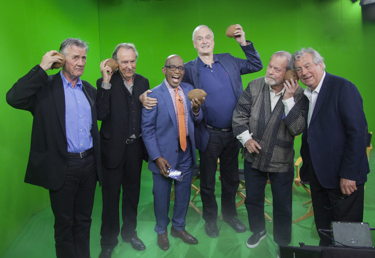 Al Roker and the Monty Python troupe.