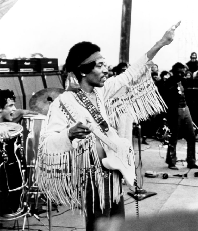 Jimi Hendrix, Woodstock,  1969