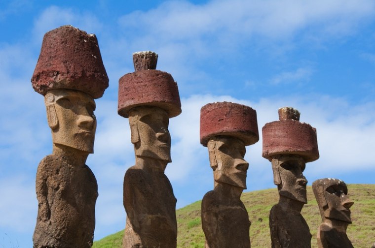 Image: Easter Island statues