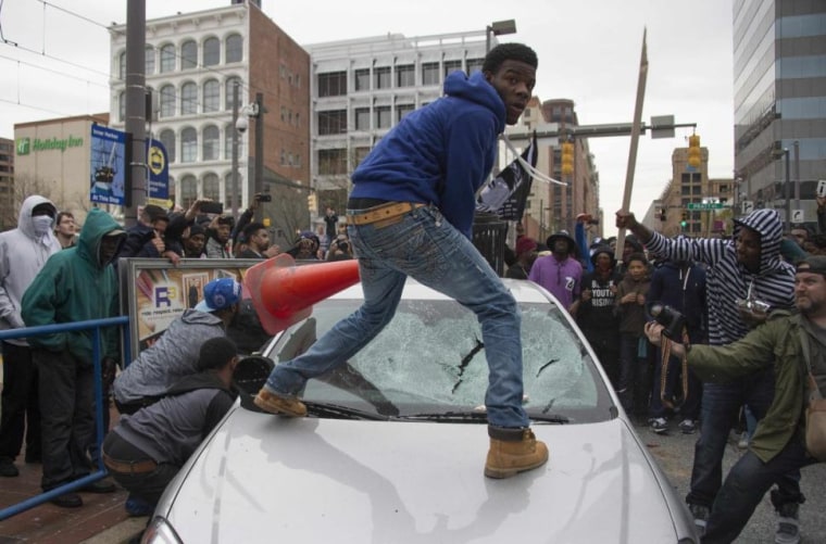 IMAGE: Baltimore protests