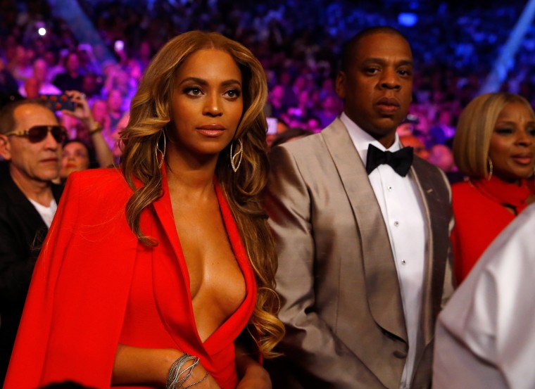 Image: Beyonce Knowles and Jay Z