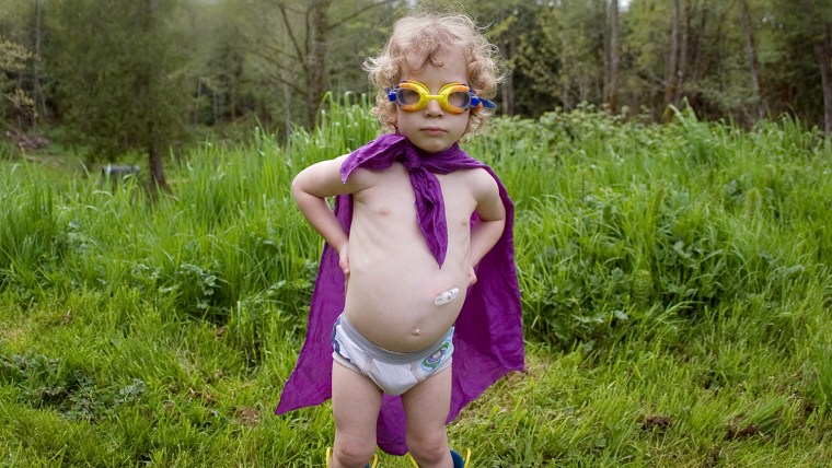 Renee Bergeron's photo series "The Superhero Project."