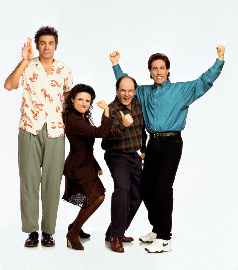 SEINFELD, Michael Richards, Julia Louis-Dreyfus, Jason Alexander, Jerry Seinfeld. Season 6. 1990 - 1