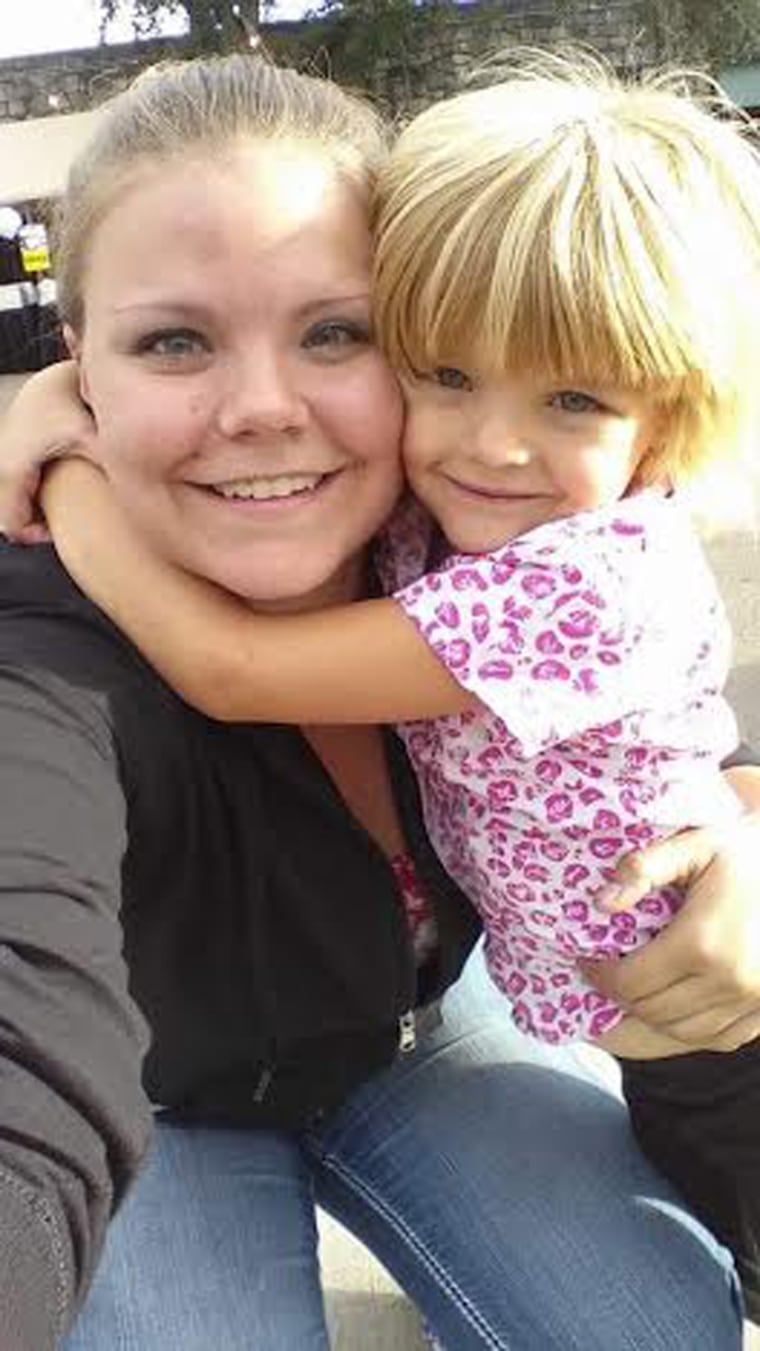 Leeza Pearson and her daughter Natalie.