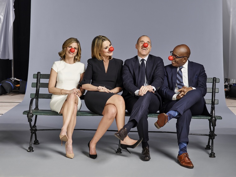 Natalie Morales, Savannah Guthrie, Matt Lauer, Al Roker 