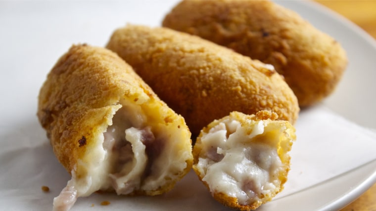 Serrano ham croquetas