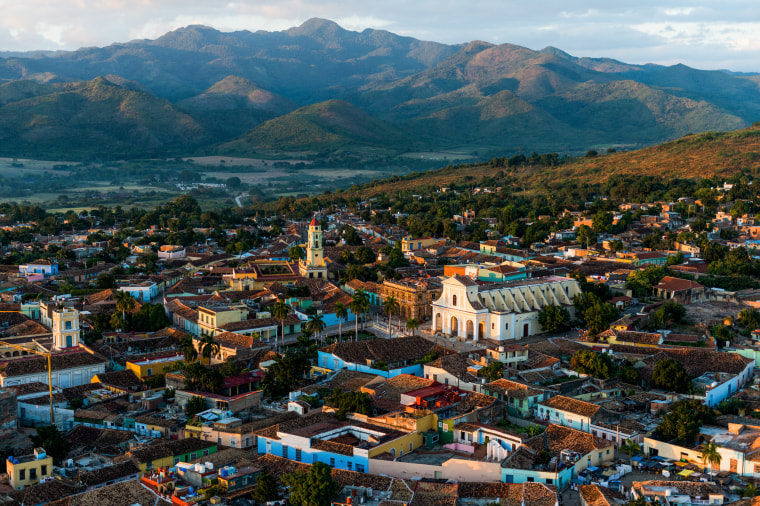 Image: Aerial view of Trinidad, Cuba