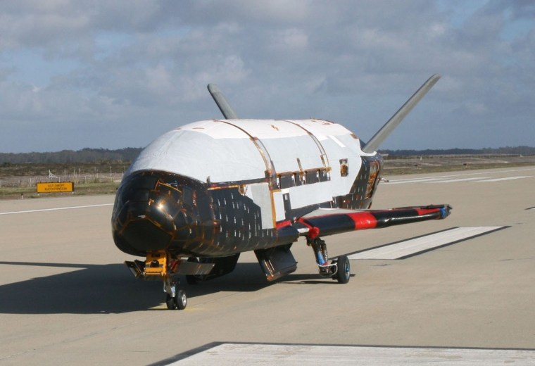 The X-37B before its first trip to space.