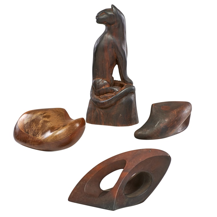 Another item saved from auction, a sculpted Kobu.