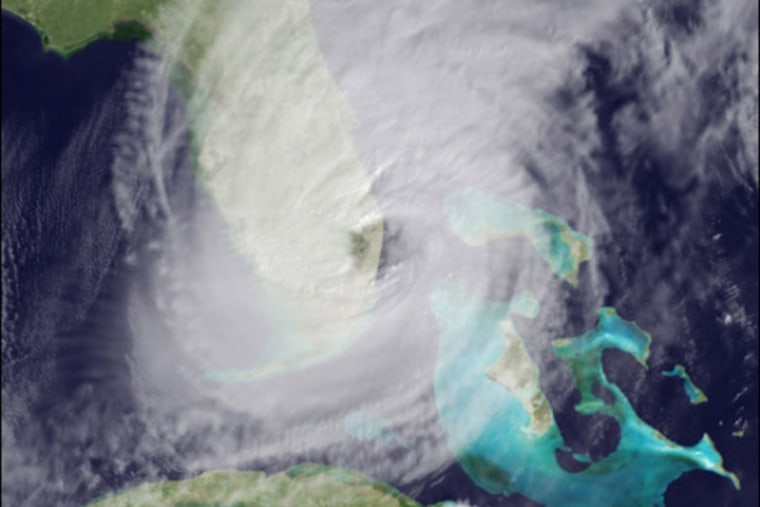 Image: Hurricane Wilma as seen by satellite
