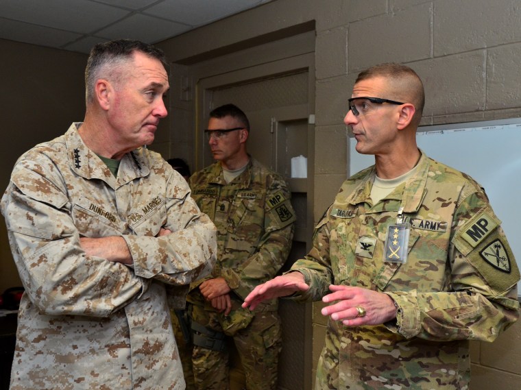 IMAGE: Marine Gen. Joseph Dunford in Afghanistan