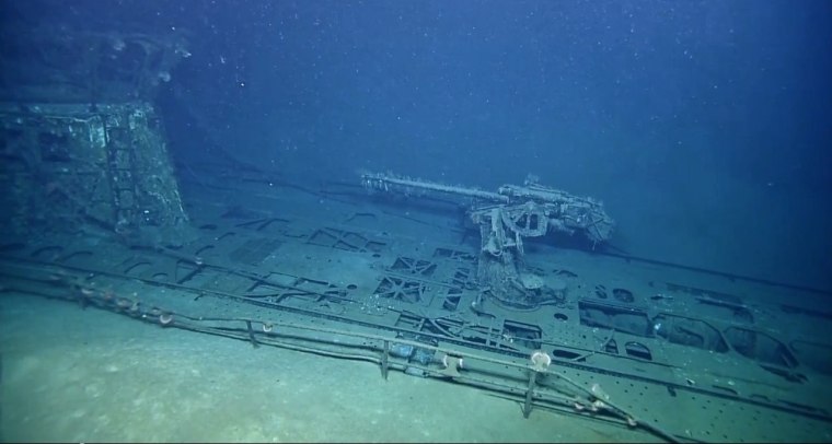 Image: Deck of U-166