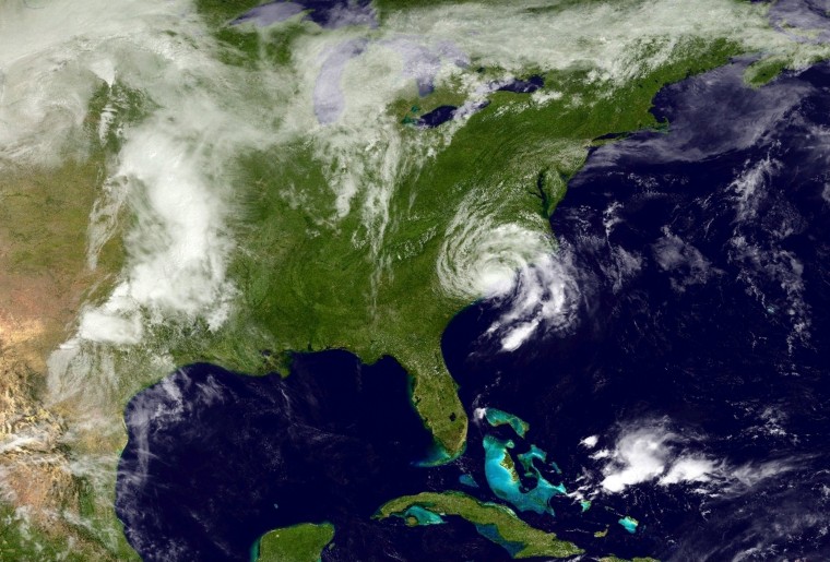 Image: Tropical Storm Ana Make Landfall