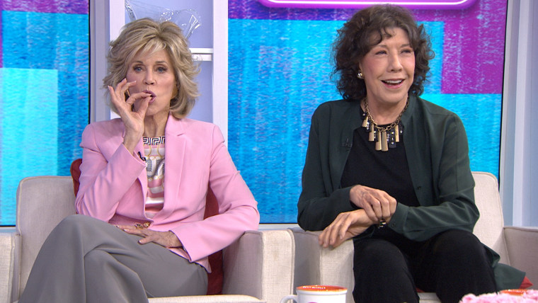 Jane Fonda and Lily Tomlin on TODAY to talk about "Grace and Frankie"