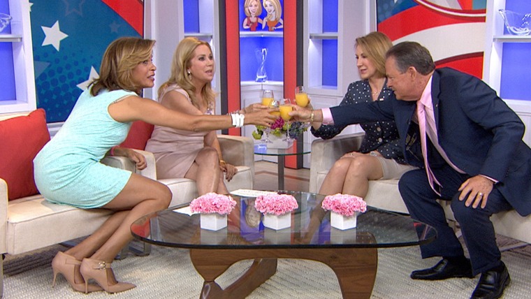 Presidential candidtae Carly Fiorina appears on TODAY with her husband Frank Fiorina on May 5, 2015.