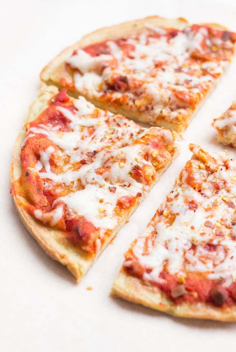 Ultimate quinoa pizza crust