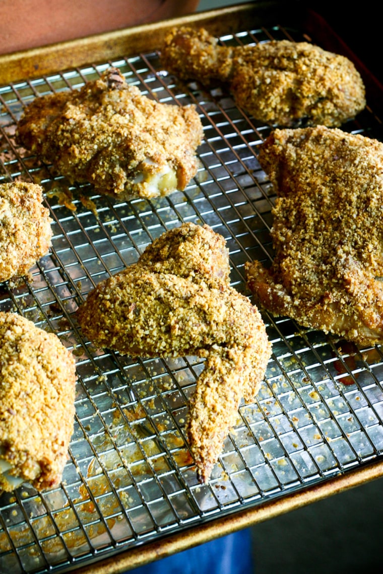 Gluten-free oven-fried chicken