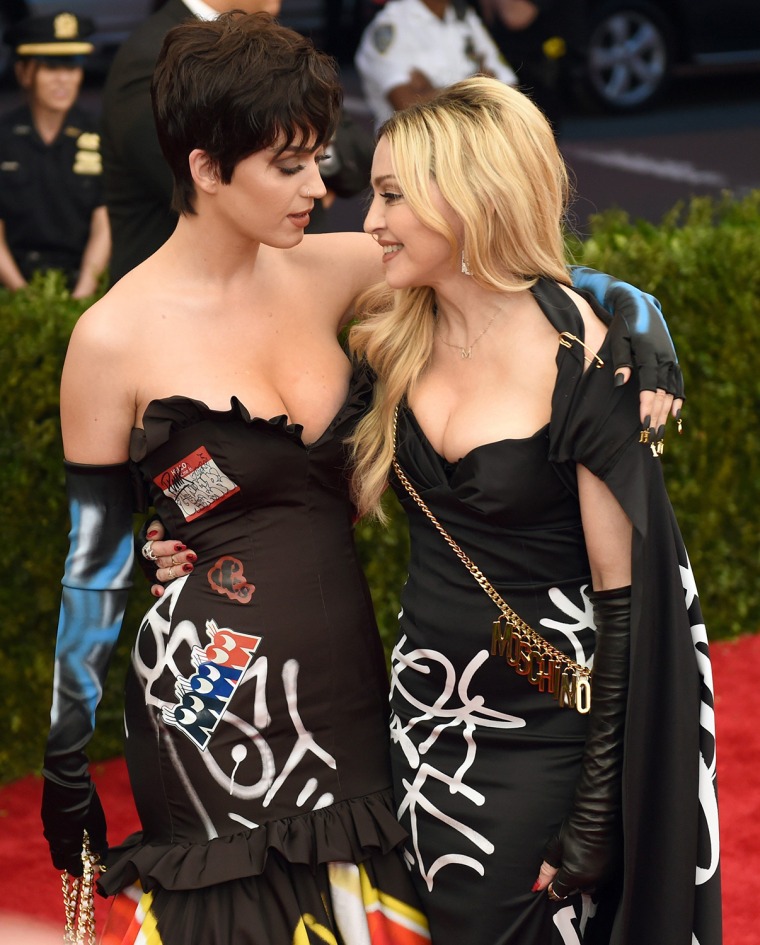 Madonna and Katy Perry