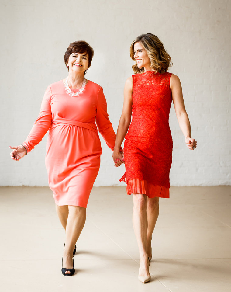 Natalie Morales and her mother Penelope Morales