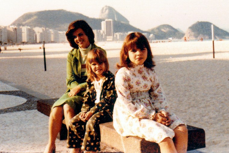 Natalie Morales and her mother Penelope Morales and her sister