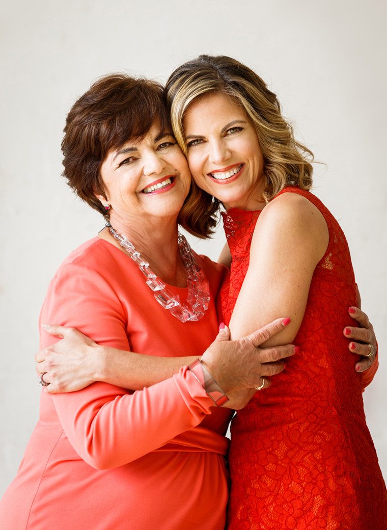 Natalie Morales and her mother Penelope Morales