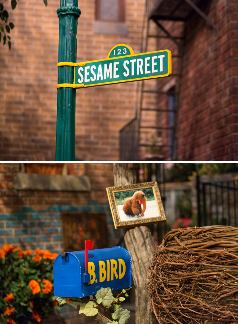 The famous Sesame Street sign