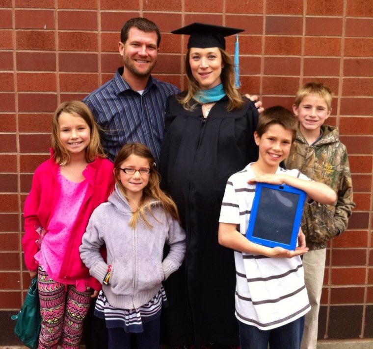 Jessica Ronne received her master's degree from Grand Valley State University last month.