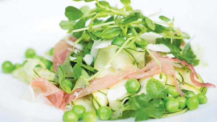 Spring Pea and Prosciutto Salad