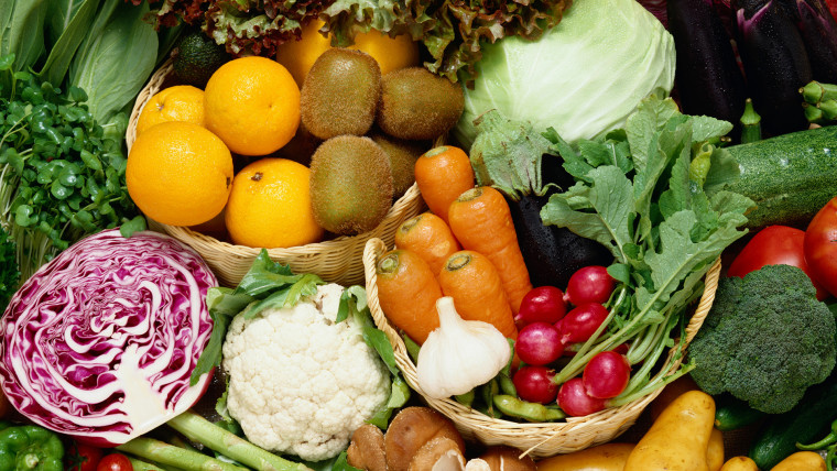 An assortment of vegetables 