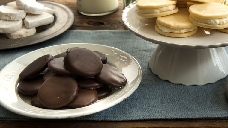 Homemade gluten-free versions of Girl Scout cookies