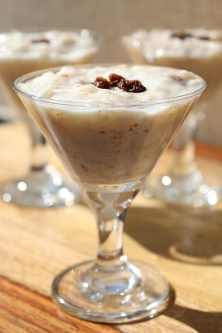 Gluten-free slow cooker rice pudding