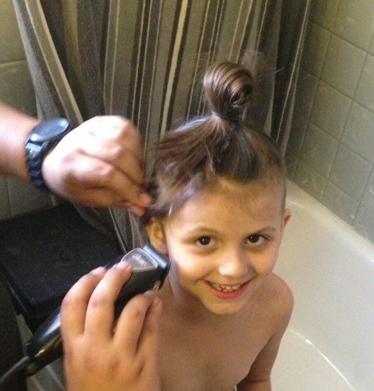 6-year-old Aellyn Stannard told her parents she wanted to shave her head because she liked the look, prompting a parenting dilemma for her mom.