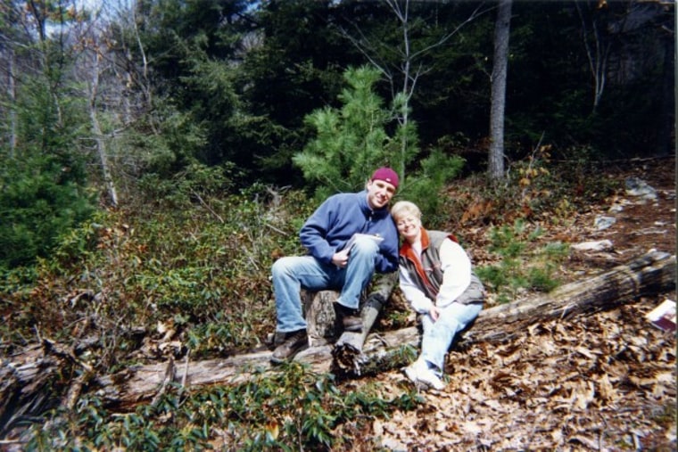 Joshua Straub and his mom love their camping adventures.