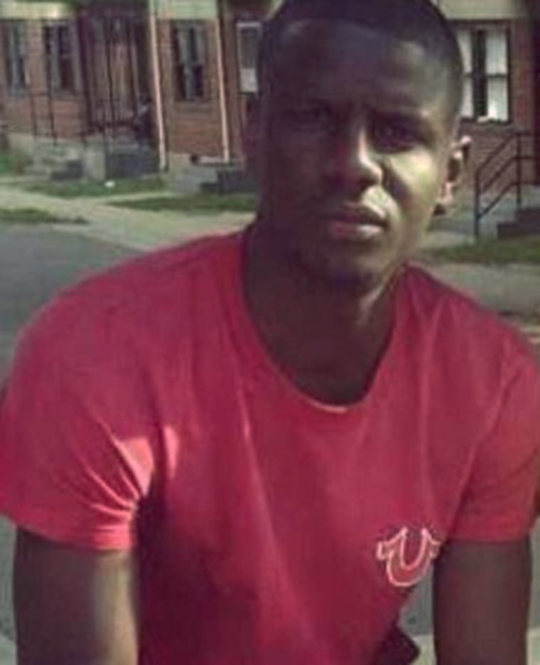 An undated image of Freddie Gray provided by the family's attorney.