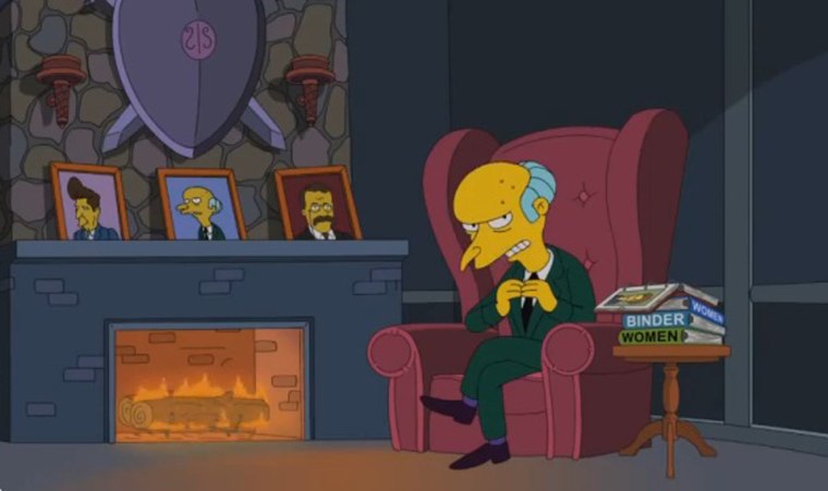 Image: Mr. Burns of "The Simpsons"