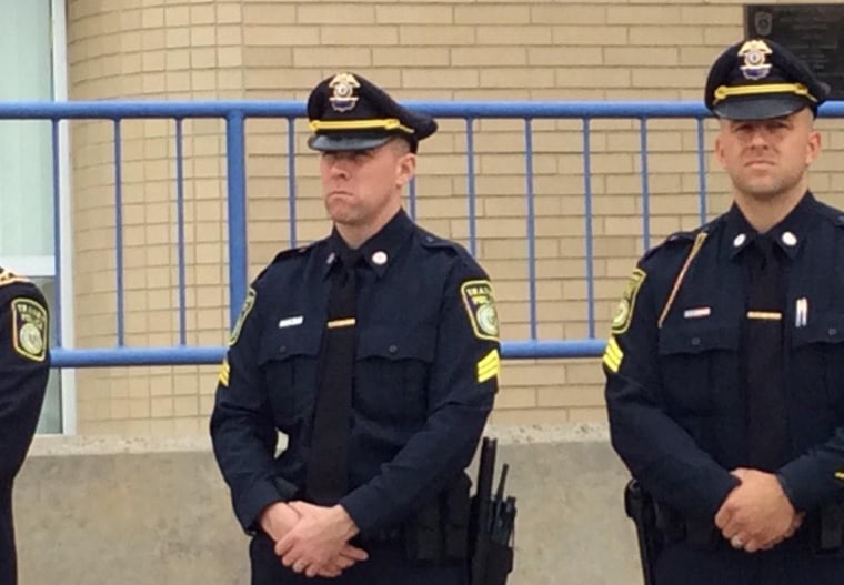The MBTA Police have announced that Officer Richard "Dic' Donohue‎ is back on the job today.