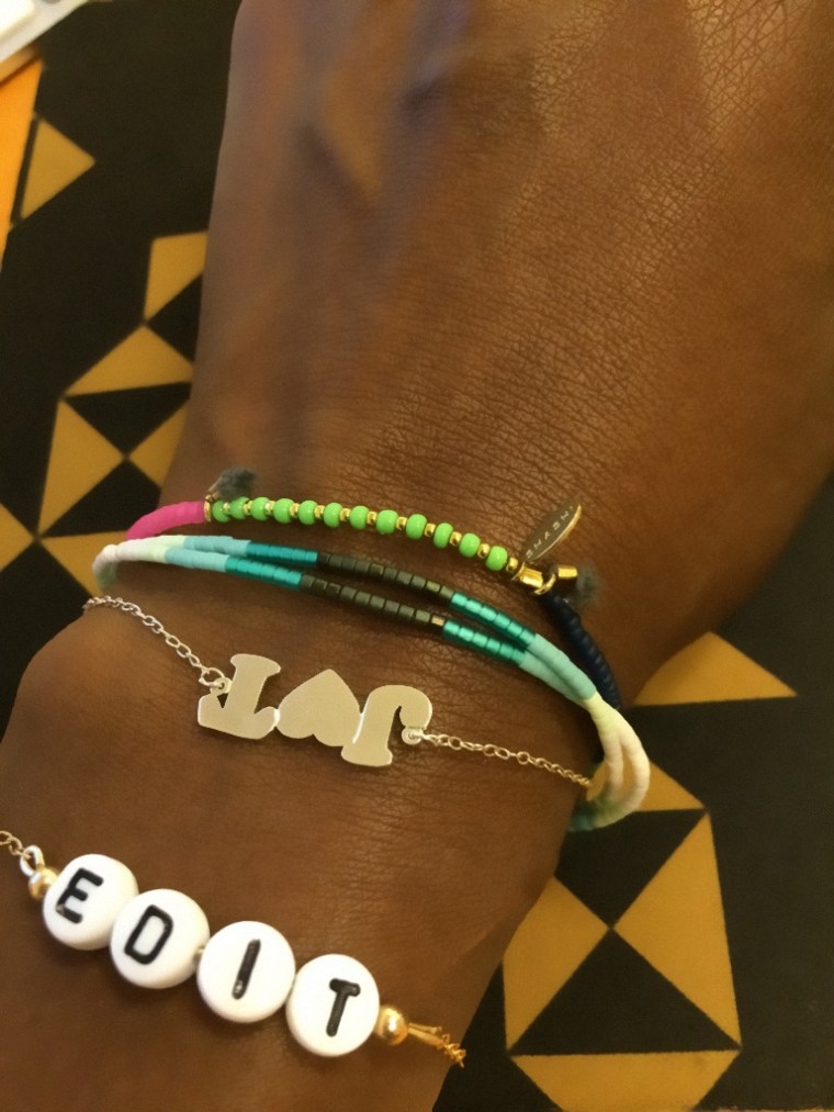 I love these Shashi bracelets for summer!