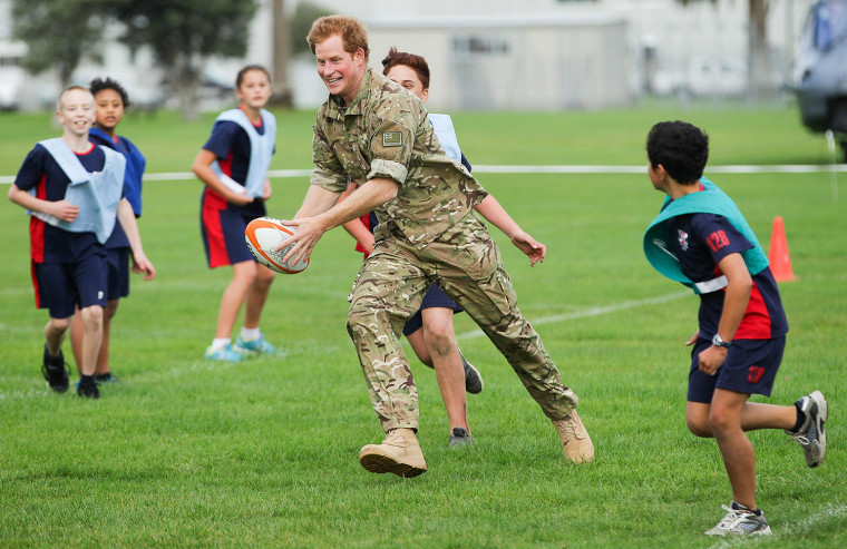 Prince Harry Visits New Zealand - Day 5