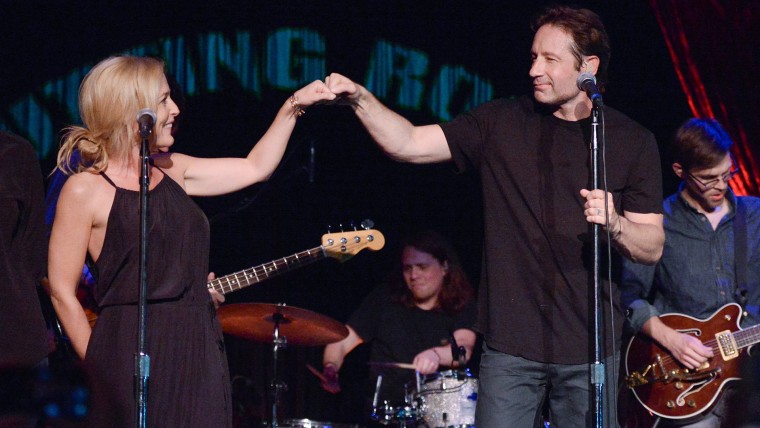 Gillian Anderson, David Duchovny