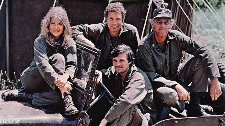 The cast of MASH