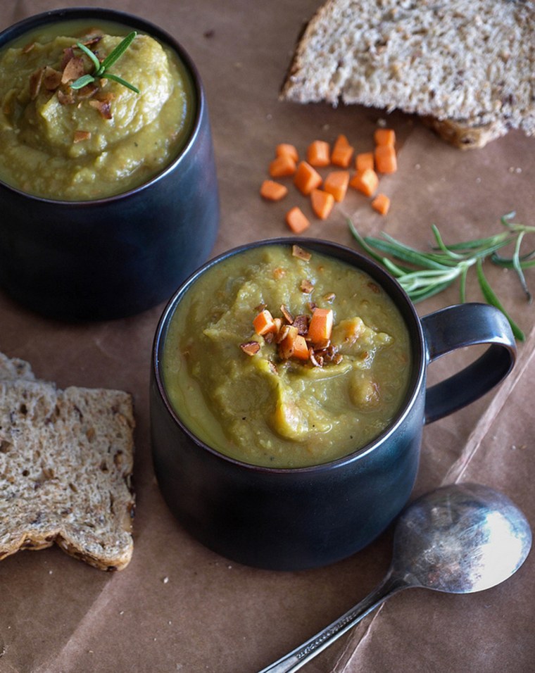 A Very Good Vegan Split Pea Soup - The Simple Veganista