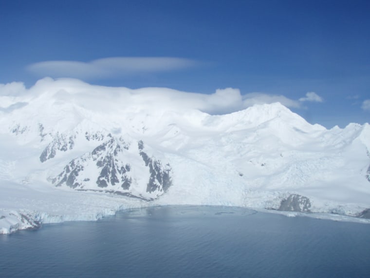 Image: An Antarctic glacier
