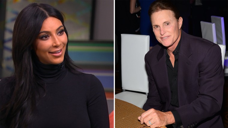Kim Kardashian speaks to Billy Bush; Bruce Jenner