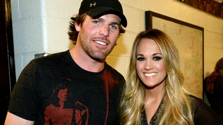 Mike Fisher and Carrie Underwood