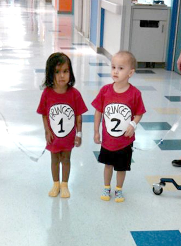 Inspirational tale of two little girls who became best friends while battling cancer in hospital