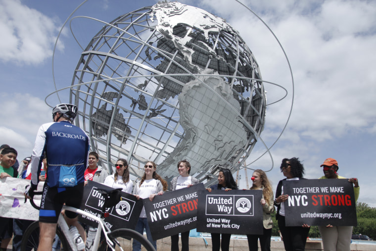 United Way welcomes Matt Lauer to Flushing Meadows